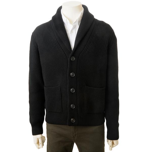 DRUMOHR（ドルモア） ニット カーディガン メンズ ブラック D5M419PN