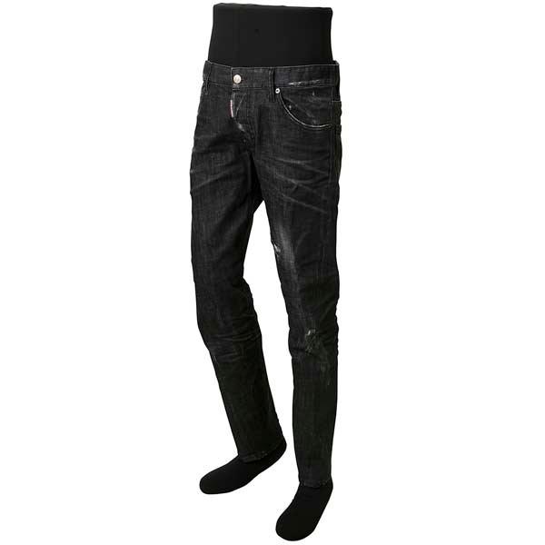 パンツ Dsquared2 BLACK SHADOW SEXY TWIST JEANS DSQUARED2（ディースクエアード） Dsquared2 BLACK SHADOW WASH SEXY