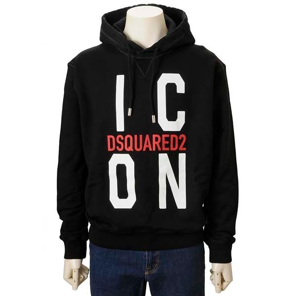 DSQUARED2 ICON パーカー Sサイズ チロ 新品 国内正規 DSQUARED2 ディースクエアード パーカー プルオーバーパーカー