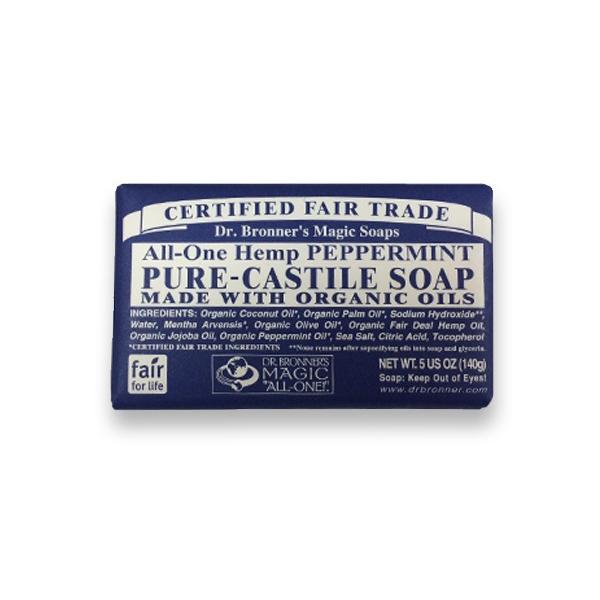 Dr Bronner ドクターブロナー マジックソープ バー ペパーミント 石鹸 Mspmint140g アトピー肌にも安心 香水 コスメ Drbmspmint140g S Select 通販 Yahoo ショッピング