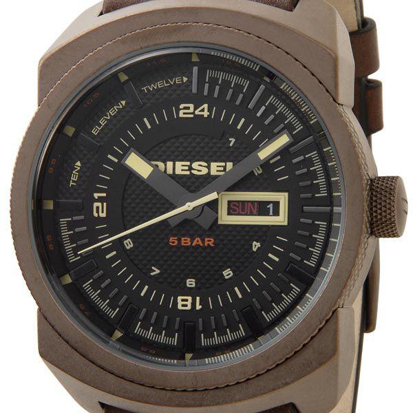 ディーゼル 腕時計 DZ4239 ブラック ブラウンレザー メンズ ウォッチ diesel 時計 ブランド :dsdz4239:s-select  通販 