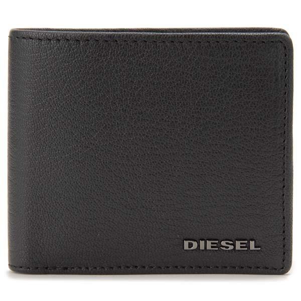 DIESEL（ディーゼル） 二つ折り財布 メンズ ブラック 黒 X06627 P0396