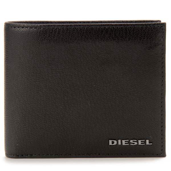 ディーゼル DIESEL 二つ折り財布 メンズ ブラック X07752 P3887 H3820 