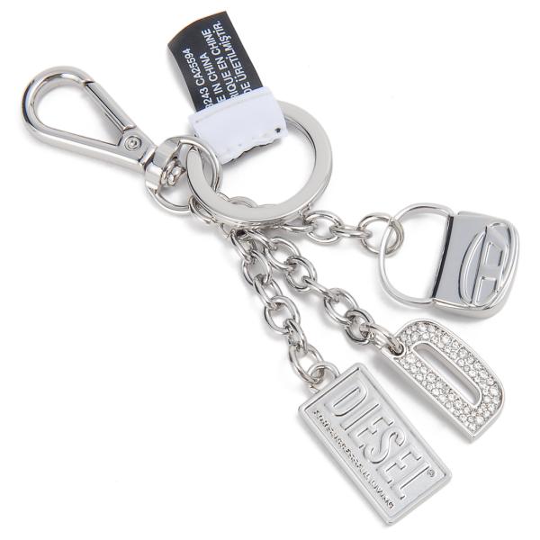 DIESEL（ディーゼル） キーホルダー キーチャーム シルバー