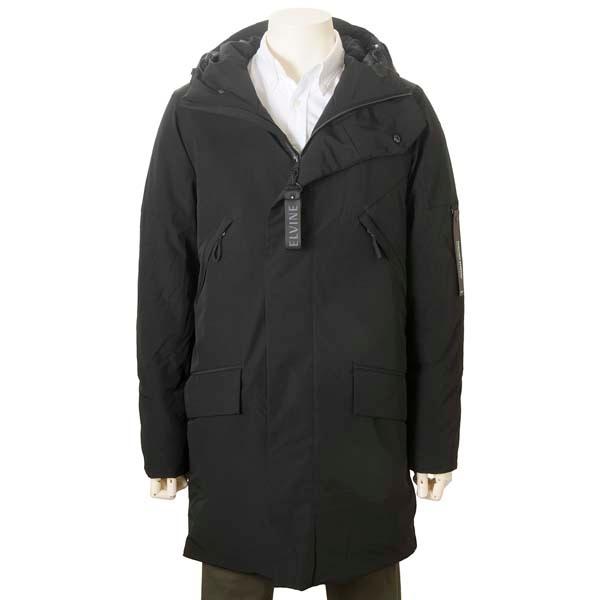 elvine エルバイン ナイロンジャケット メンズ サーモアエコ ダウン