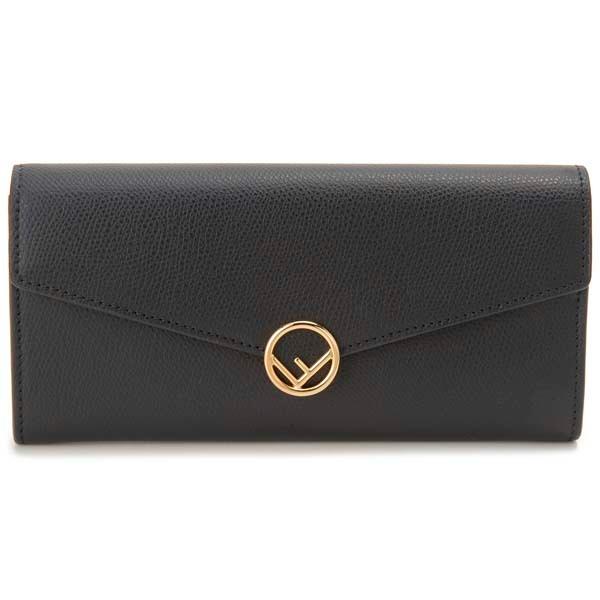 FENDI（フェンディ） 長財布 レディース ブラック 黒 8M0251 A18B