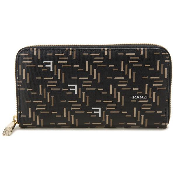 フランツィ ラウンドファスナー 長財布 F209XC10105 Franzi NERO