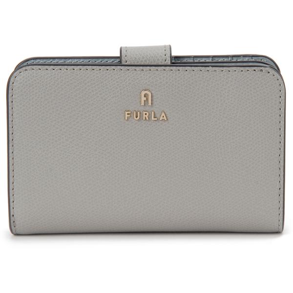 FURLA フルラ 二つ折り財布 レディース グレー WP00314 ARE 4060 CAMELIA FURLA（フルラ） 二つ折り財布 レディース グレー WP00314 ARE 4060