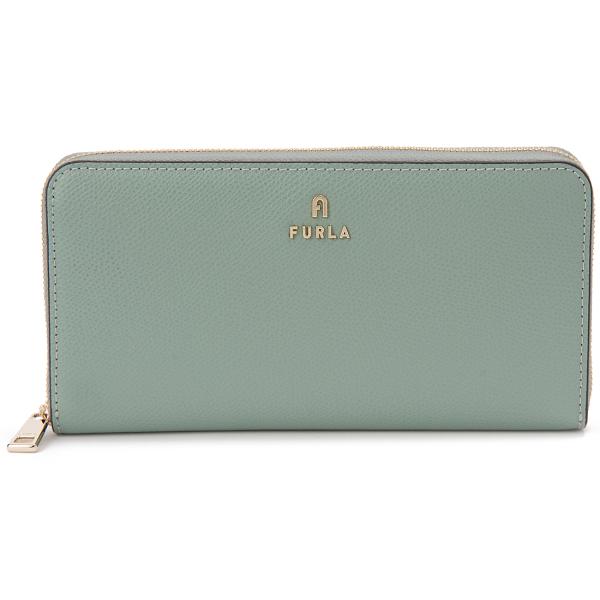 代引不可 フルラ ラウンドジップ 長財布 WP00322 カメリア ミネラル