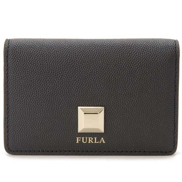 FURLA フルラ 名刺入れ カードケース レディース ブラック