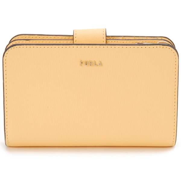 FURLA フルラ 二つ折り財布 レディース イエロー 黄色 1057131