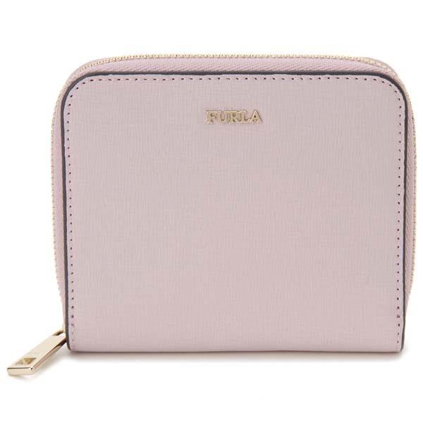 FURLA フルラ 二つ折り財布バビロン コンパクト 財布 ピンク