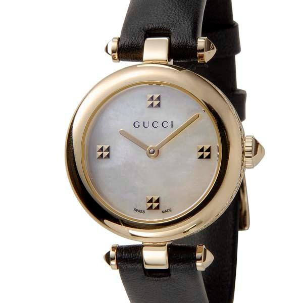 GG GUCCI グッチ 腕時計 レディース ゴールド×ブラック YA141505