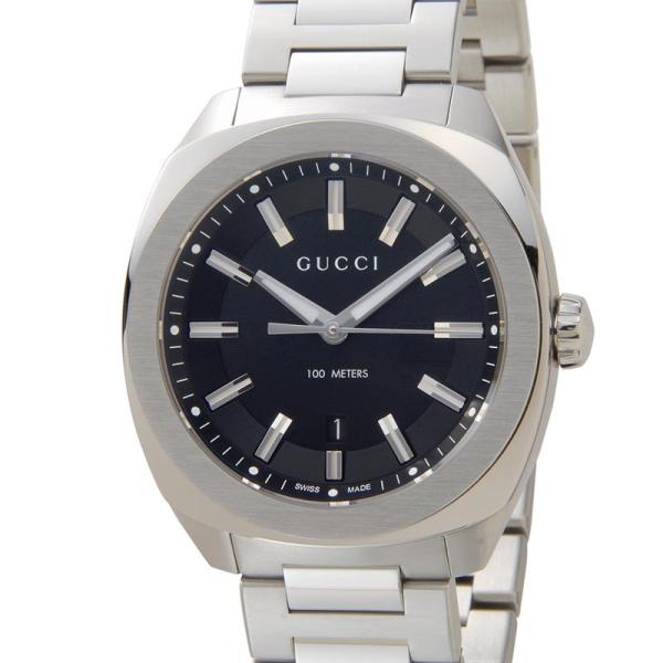 新品未使用　GUCCI　メンズ腕時計　GG2570　YA142301　ブラック GG グッチ GUCCI 時計 YA142301 GG2570 ブラック メンズ 腕時計 新品