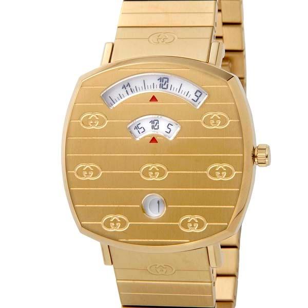 Paypay グッチ Gucci 腕時計 Ya Grip グリップ ゴールド 35mm メンズ レディース Gqya S Select 通販 Yahoo ショッピング