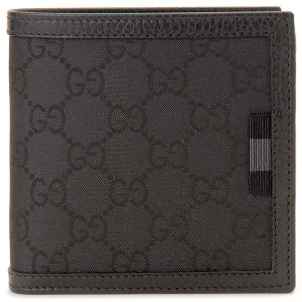 GUCCI（グッチ） (アウトレット) 二つ折り財布 メンズ ブラック 150413