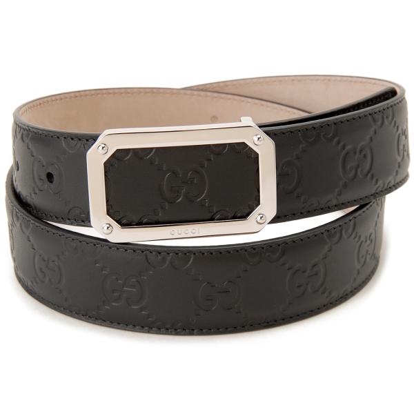 GUCCI グッチ ベルト メンズ ブラック 403941CWC0N1000 SIGNATURE BELT