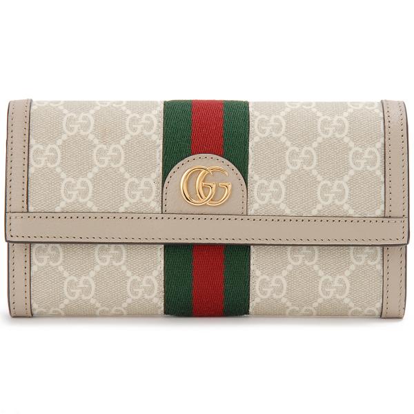 GUCCI グッチ 長財布 ベージュ 523153 UULAG 9682 オフィディア GUCCI グッチ 長財布 ベージュ 523153 UULAG 9682 オフィディア