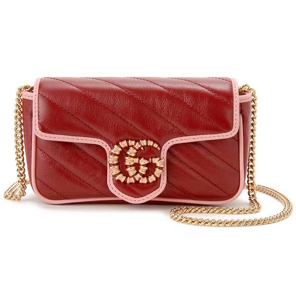 GUCCI（グッチ） バッグ ショルダーバッグ レディース レッド 574969 