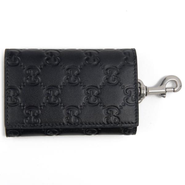 GUCCI（グッチ） キーケース メンズ ブラック 850212AAFDV1000 GG