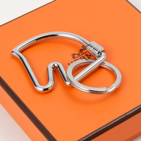 HERMES（エルメス） シュヴァル キーホルダー キーリング H077216FJ00