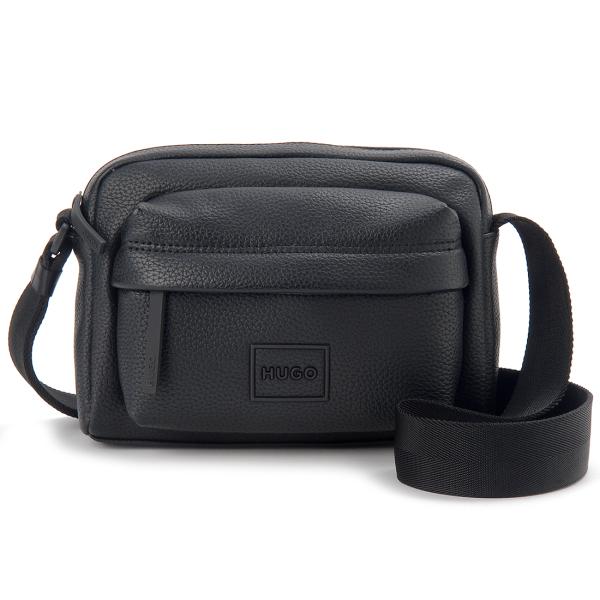 HUGO BOSS ヒューゴボス ショルダーバッグ メンズ ブラック 50551783 001 NEW ETHON HUGO BOSS（ヒューゴ・ボス） ショルダーバッグ メンズ ブラック