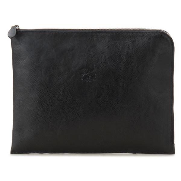イルビゾンテ クラッチバッグ 121 P 153 Il Bisonte レザー ブラック メンズ レディース ブランド Ilb 121 P 153 S Select 通販 Yahoo ショッピング