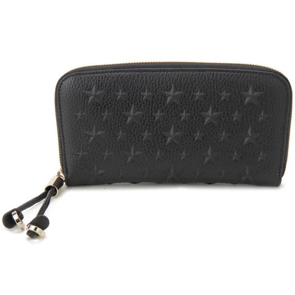 JIMMY CHOO ジミー チュウ ラウンドファスナー長財布 FILIPA EMG