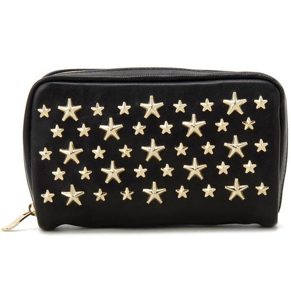 JIMMY CHOO（ジミーチュウ） ポーチ NAYA CST 728 レザー スター