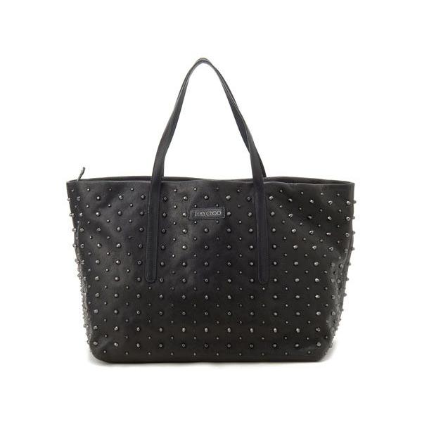JIMMY CHOO ジミーチュウ トートバッグ SARA L LES 024 スタッズ JIMMY CHOO ジミーチュウ トートバッグ SARA L LES 024 スタッズ