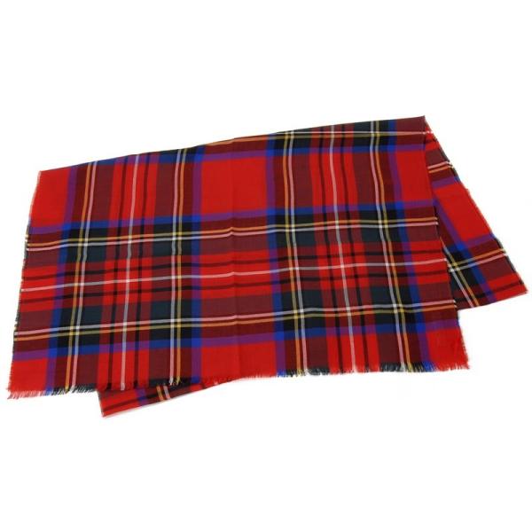 Johnstons ジョンストンズ カシミヤ　ストール　ロイヤルスチュワート ジョンストンズ カシミヤストール ロイヤルスチュワート｜英国