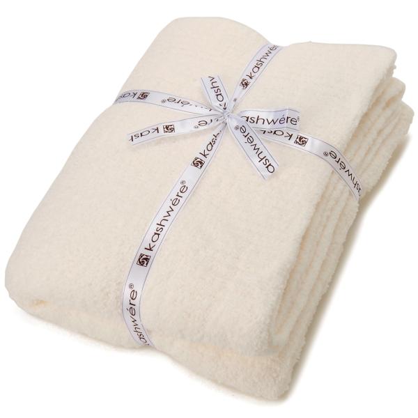 【新品未使用】 Kashwére キャメル／クリーム ブランケット 無料ラッピング付き】 ブランケット カシウェア ダマスク