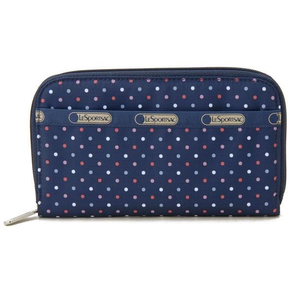 LeSportsac レスポートサック ラウンドファスナー長財布 6506