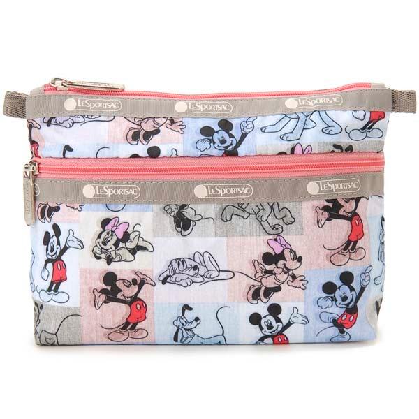 レスポートサック Lesportsac ポーチ 7105 G786 ディズニー限定コラボ ミッキー パッチワーク Les7105 G786 S Select 通販 Yahoo ショッピング