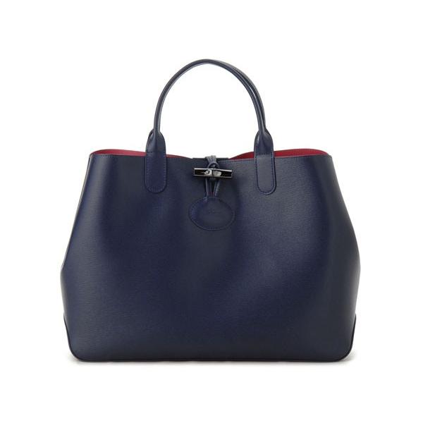LONGCHAMP ロンシャン トートバッグ 1681 850 C71 ロゾ リバーシブル 