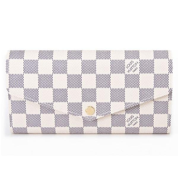 ポルトフォイユサラ　ダミエ アズール N63208 LOUIS VUITTON（ルイ・ヴィトン） 長財布 N63208 ダミエ・アズール