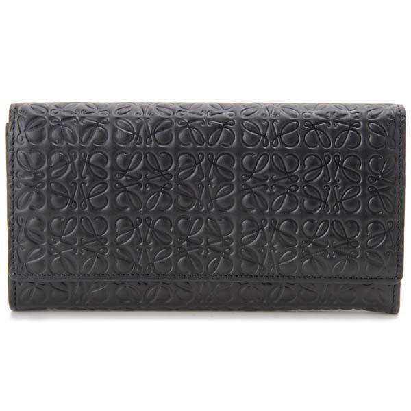 LOEWE ロエベ 長財布 レディース ブラック 黒 107.55.K98 1100 LOEWE ロエベ 長財布 レディース ブラック 黒 107.55.K98 1100