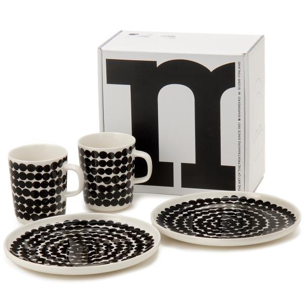 marimekko（マリメッコ） 食器 マグカップ＆お皿セット 71605 190 シ