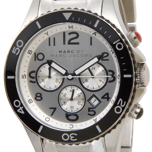 マークバイマークジェイコブス MARC BY MARC JACOBS 腕時計 ロック MBM5027 シルバー メンズ ブランド