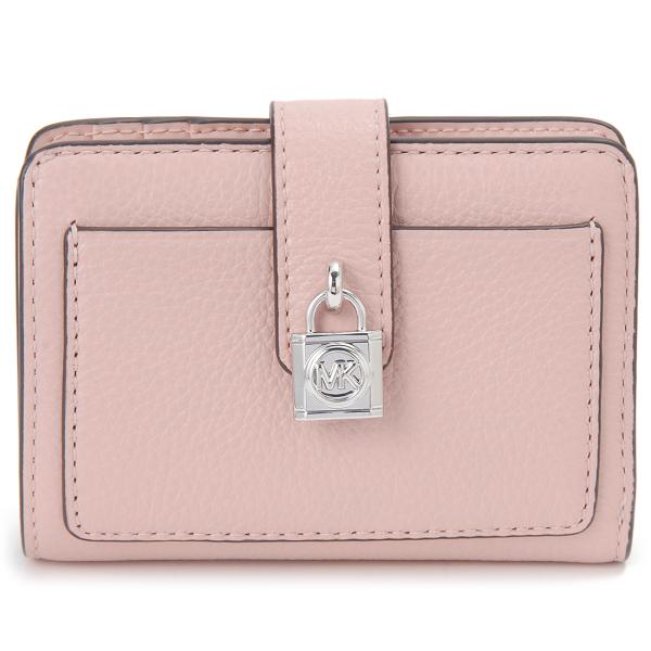 新品 MICHAEL KORS マイケルコース 折り財布 ピンク 二つ折り財布 MICHAEL KORS マイケルコース 二つ折り財布 レディース ピンク