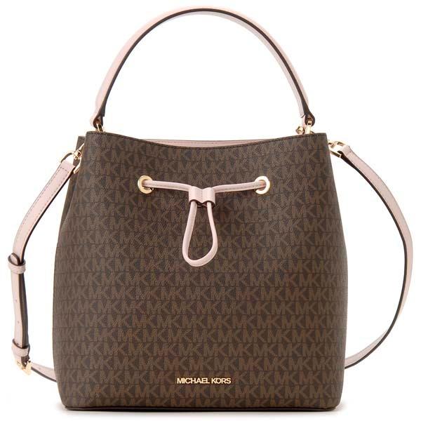 MICHAEL KORS（マイケルコース） ショルダーバッグ ブラウン×ピンク