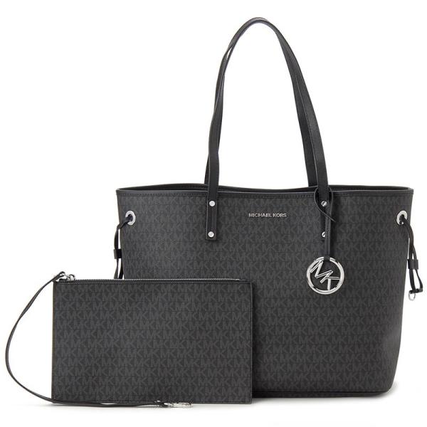 MICHAEL KORS ブラック トートバッグ MICHAEL KORS ブラック トートバッグ - メルカリ