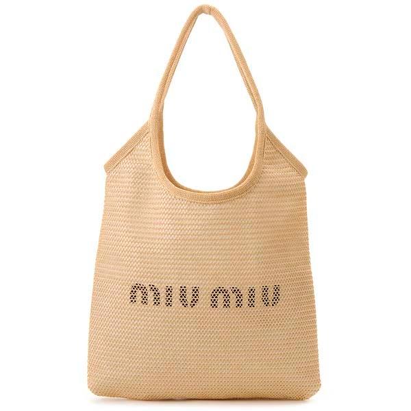 MIU MIU ミュウミュウ トートバッグ レディース NATURALE (ナチュラル) 5BG231 2DO5 F0018 OOO MIU MIU ミュウミュウ トートバッグ レディース NATURALE (ナチュラル) 5BG231 2DO5 F0018 OOO