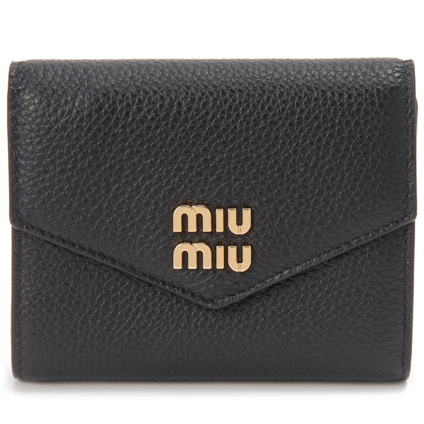 miu miu（ミュウミュウ） 三つ折り財布 レディース 5MH040 2DT7 F0002