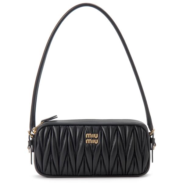 miu miu（ミュウミュウ） ショルダーバッグ レディース ブラック