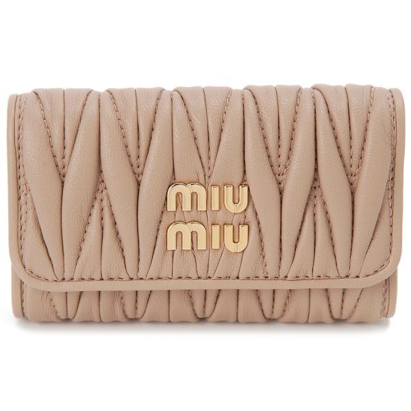miu miu（ミュウミュウ） キーケース レディース ピンク 5PG222 2FPP