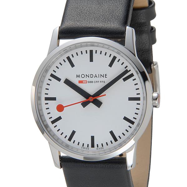 サマーセール MONDAINE モンディーン シンプリィーエレガント 36mm 腕時計 メンズ レディース A400.30351.12SBB