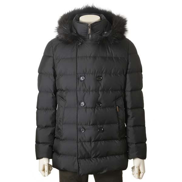冬物一掃セール ムーレー Moorer ダウンジャケット メンズ ブラック 黒 Florio Fur Wk2 ダウンコート Moofloriofurwk Bk S Select 通販 Yahoo ショッピング