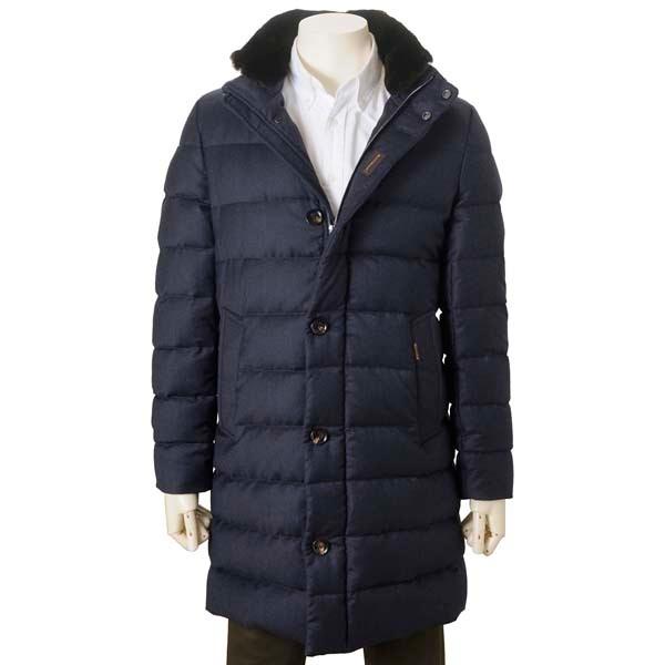 MOORER（ムーレー） ダウンジャケット メンズ ブルーグレー NETTUNO L2