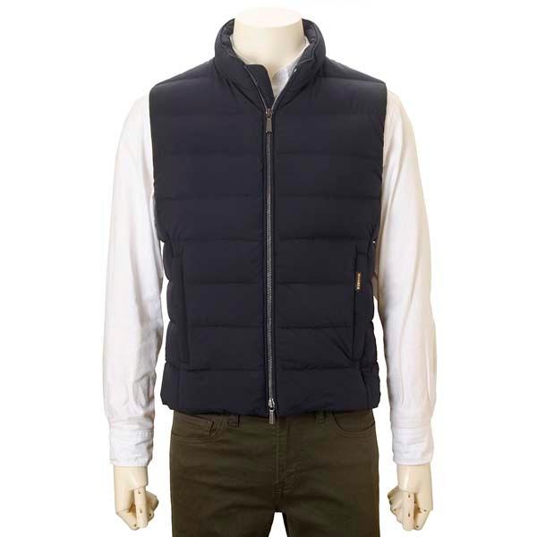 ムーレー MOORER OLIVER ダウン ベスト ネイビー 50 L XL